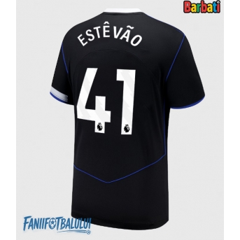 Chelsea Estevao Willian #41 Tricou Fotbal Replică 2025-26 Barbati Treilea